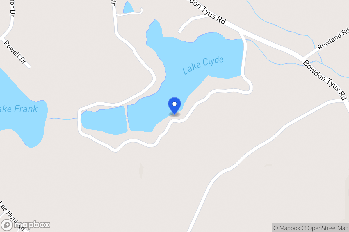 Map of 456 Lake Clyde Cir
