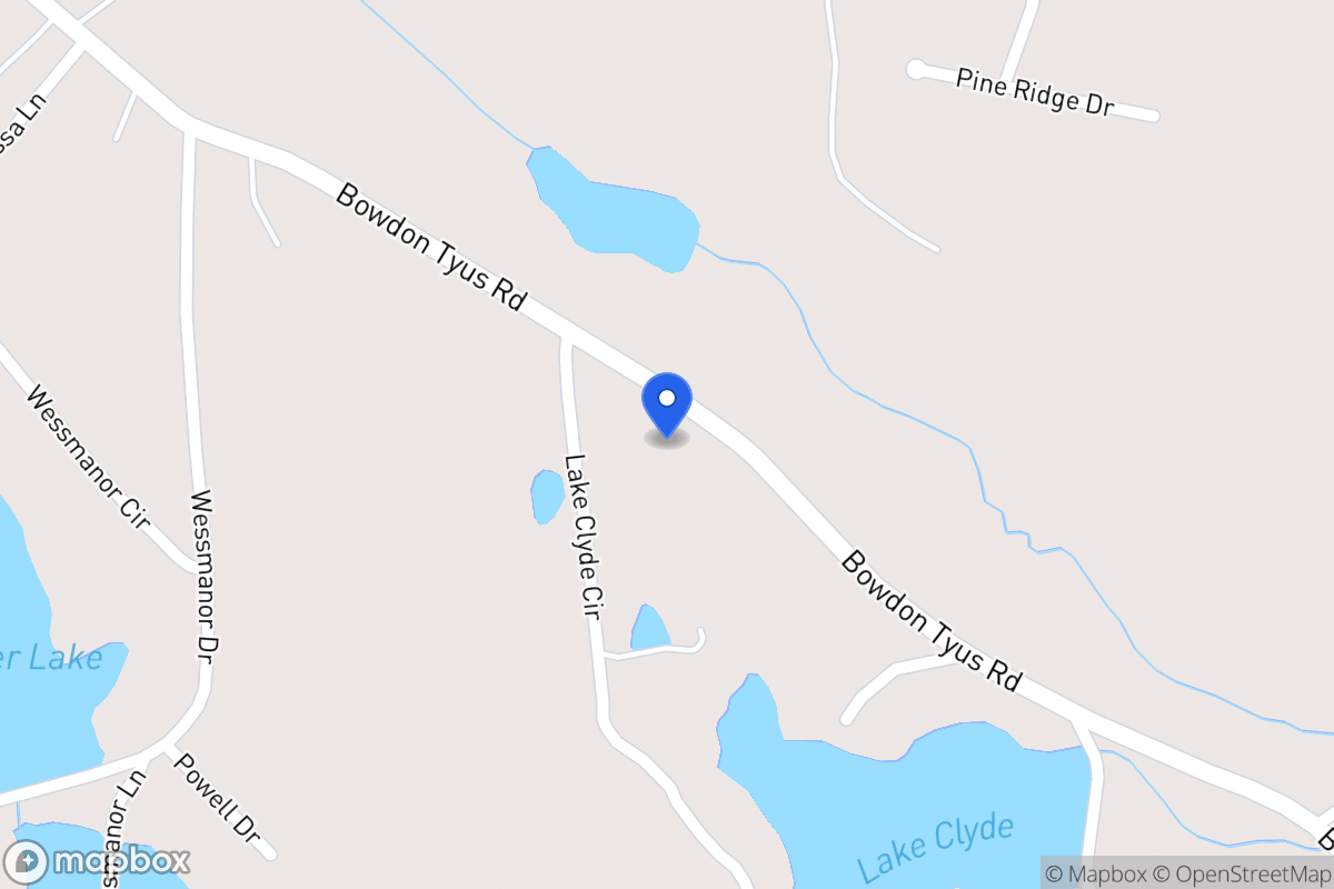 Map of 50 Lake Clyde Cir