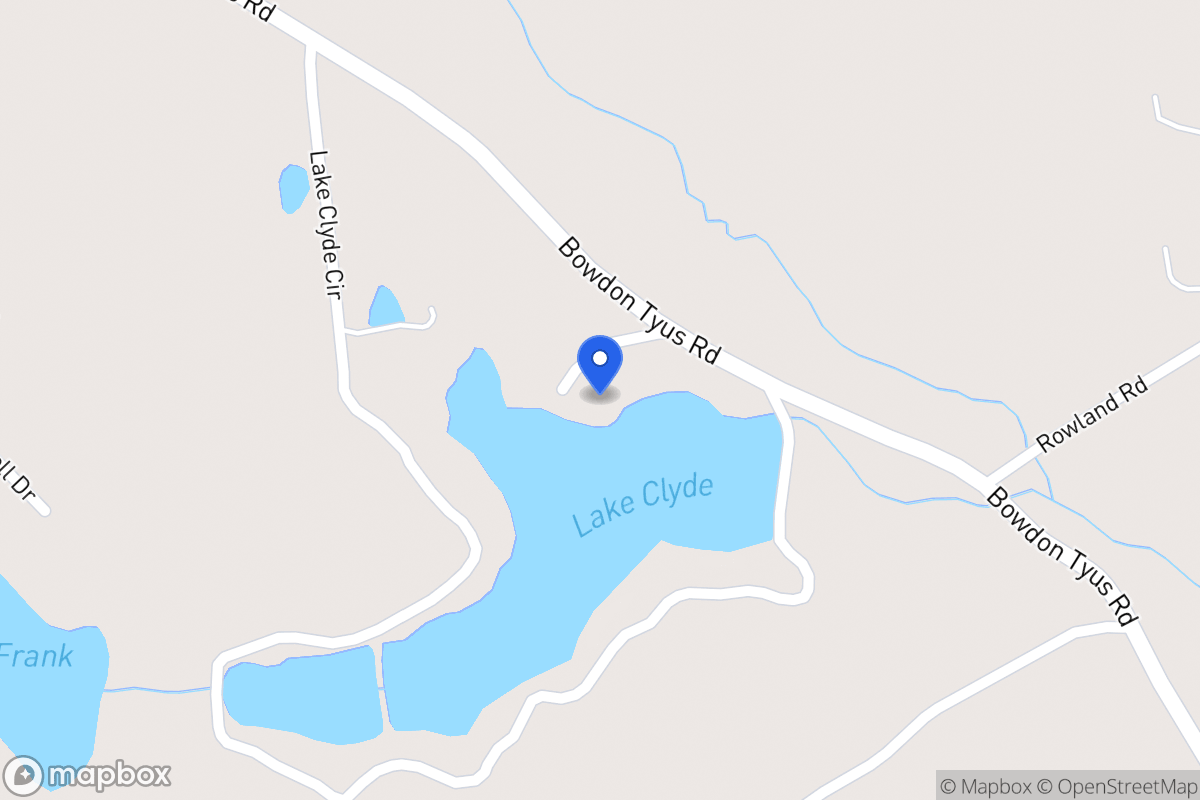 Map of 20 Lake Clyde Ln