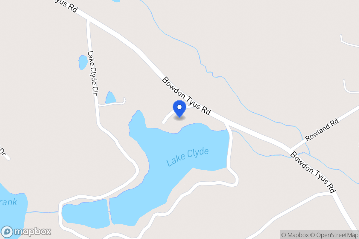 Map of 14 Lake Clyde Ln