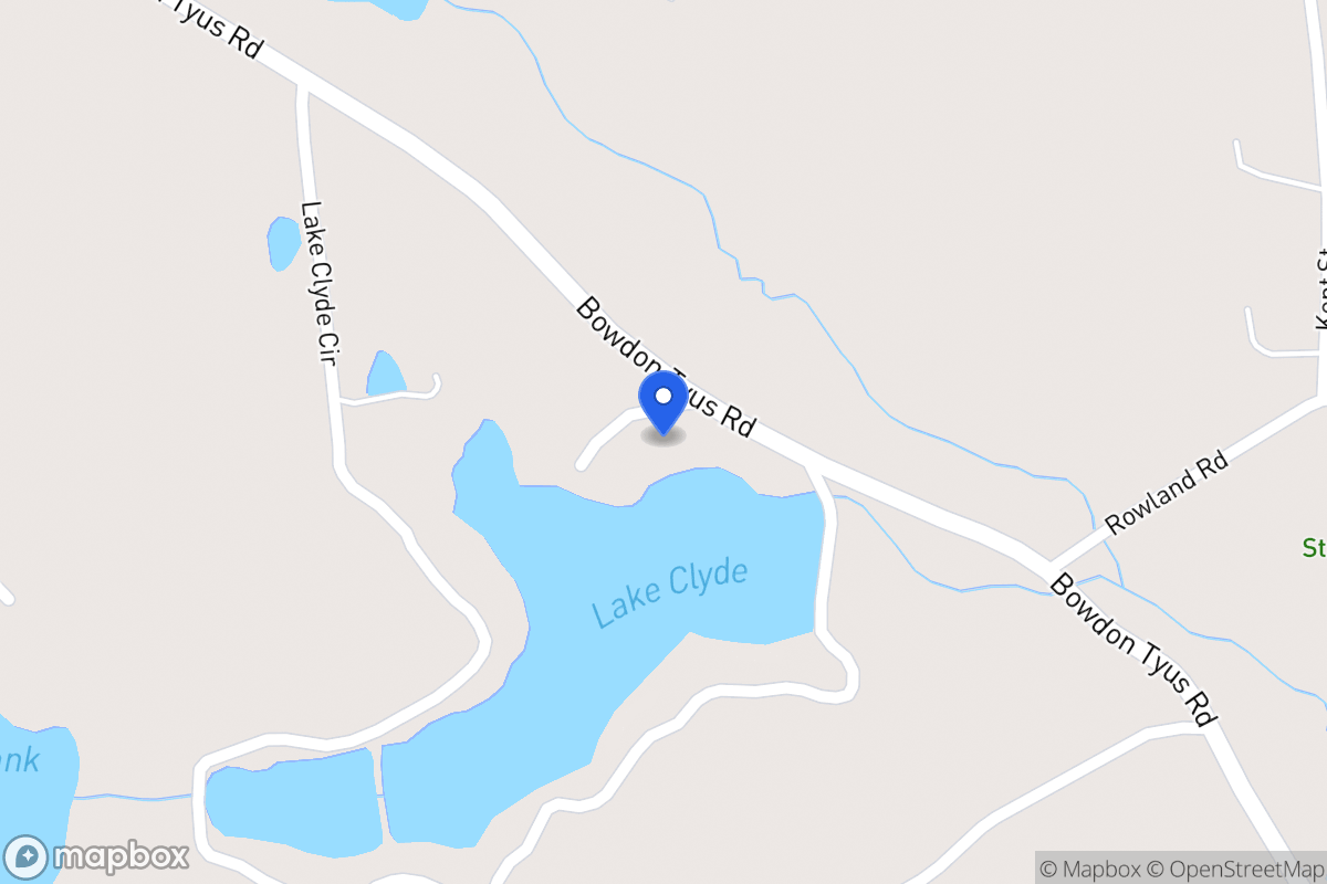 Map of 10 Lake Clyde Ln
