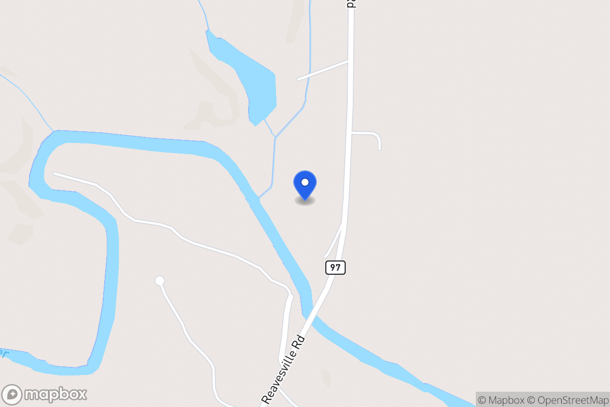 Map of 655 Reavesville Rd