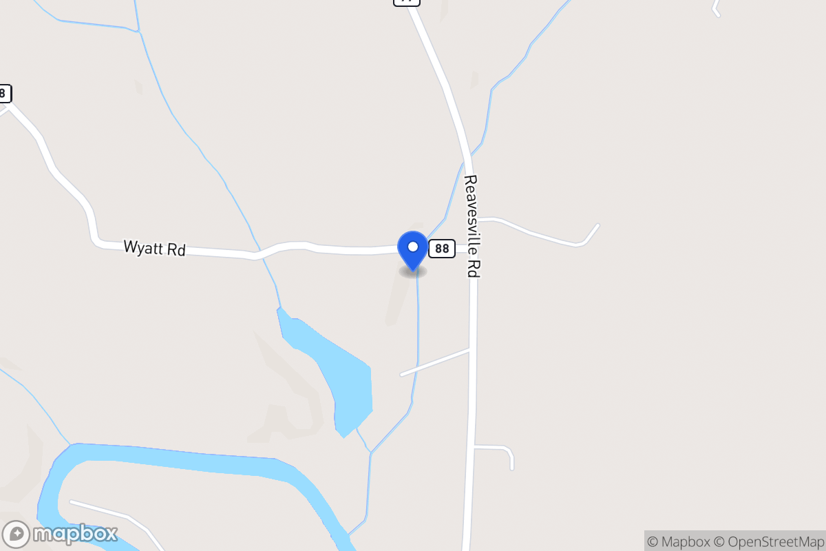 Map of 545 Wyatt Rd