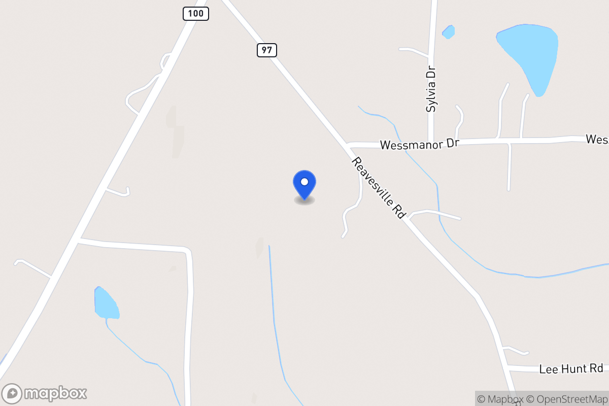 Map of 169 Reavesville Rd
