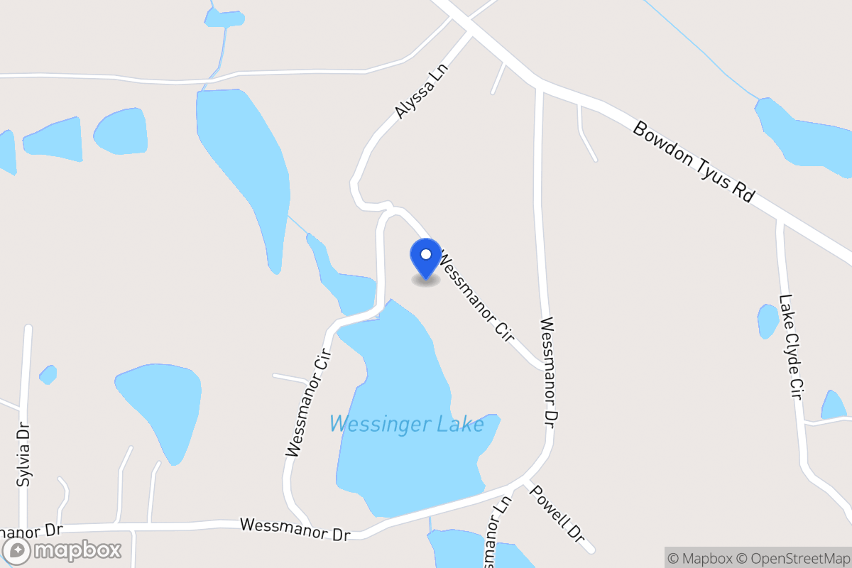 Map of 169 Wessmanor Cir