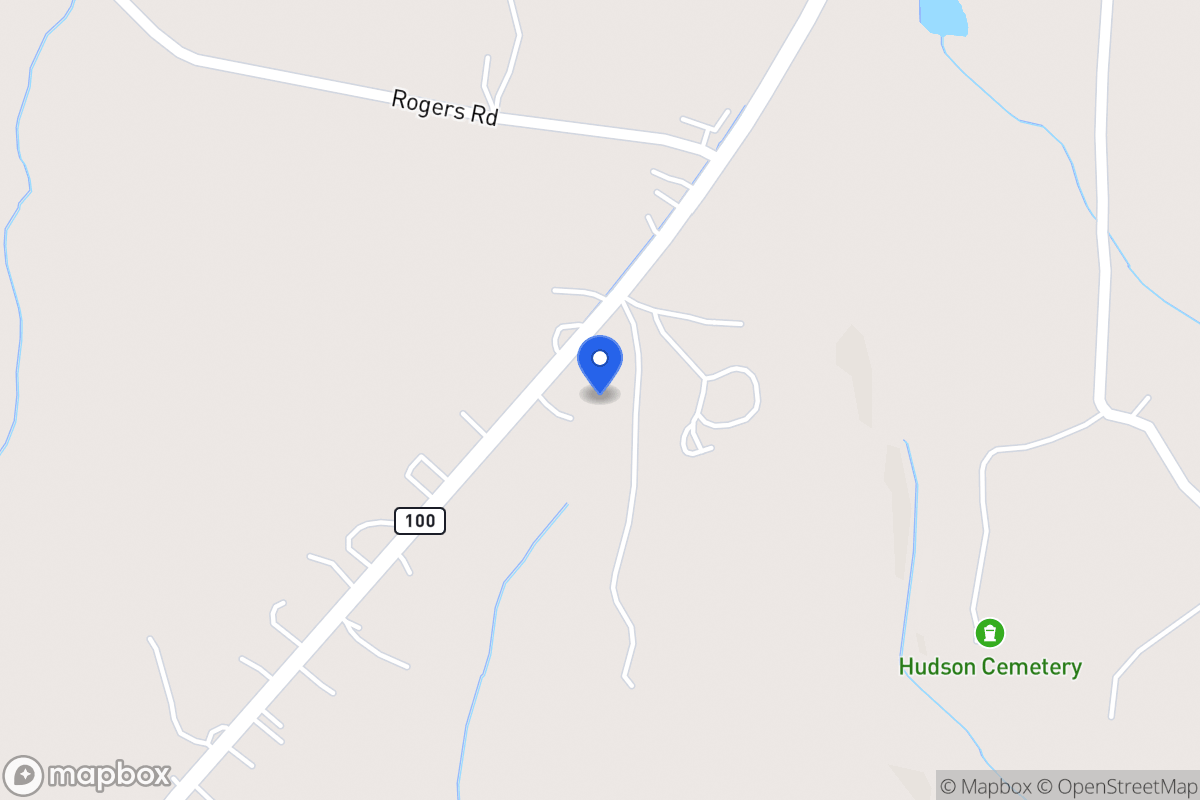 Map of 1346 S 100 Hwy