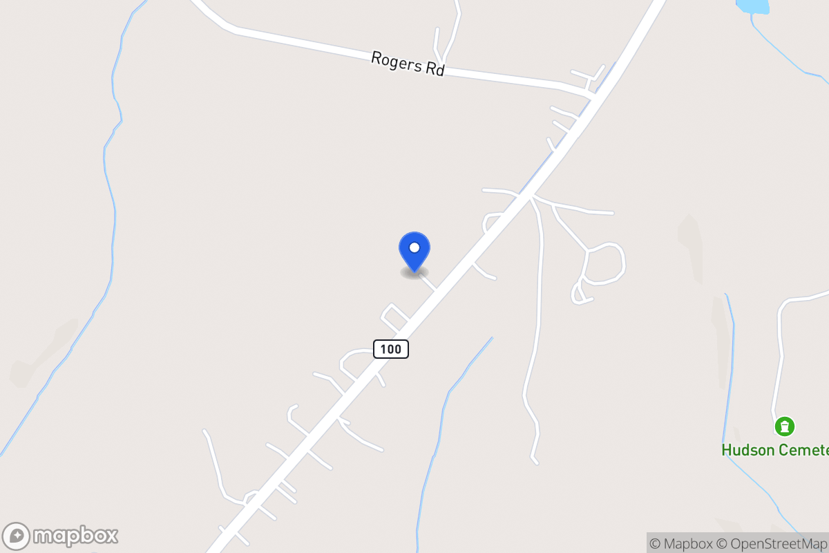 Map of 1371 S 100 Hwy