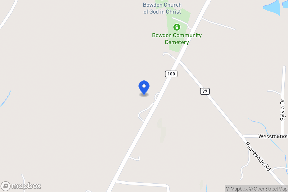 Map of 1019 S 100 Hwy
