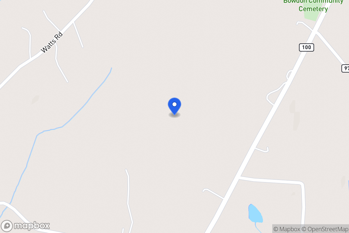 Map of 1053 S 100 Hwy