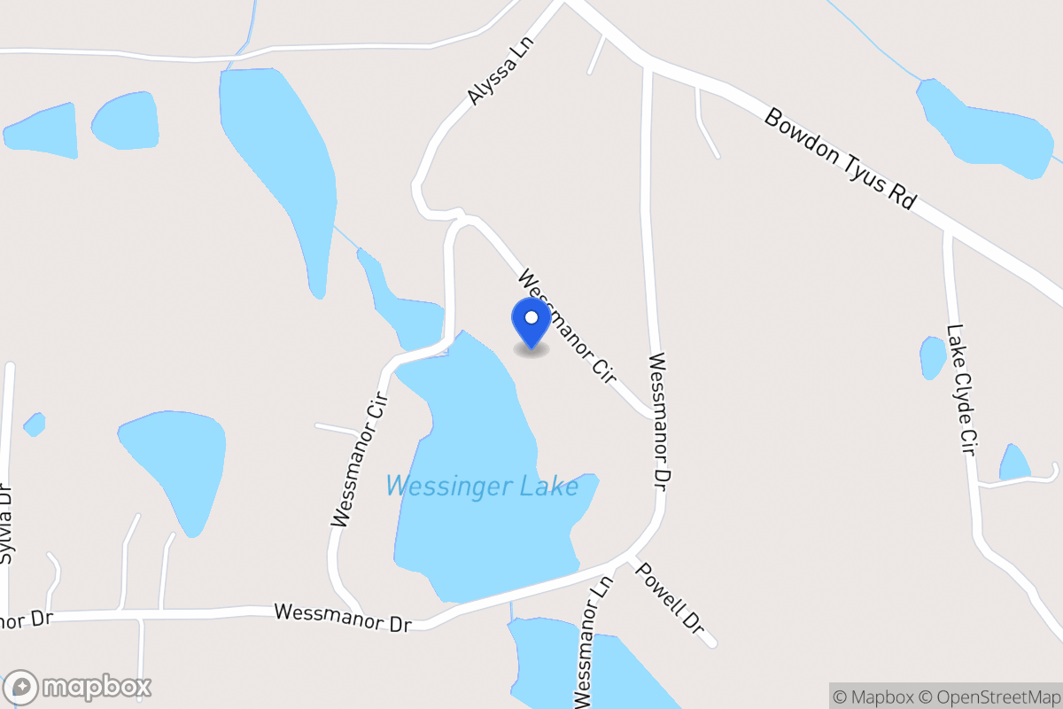 Map of 183 Wessmanor Cir