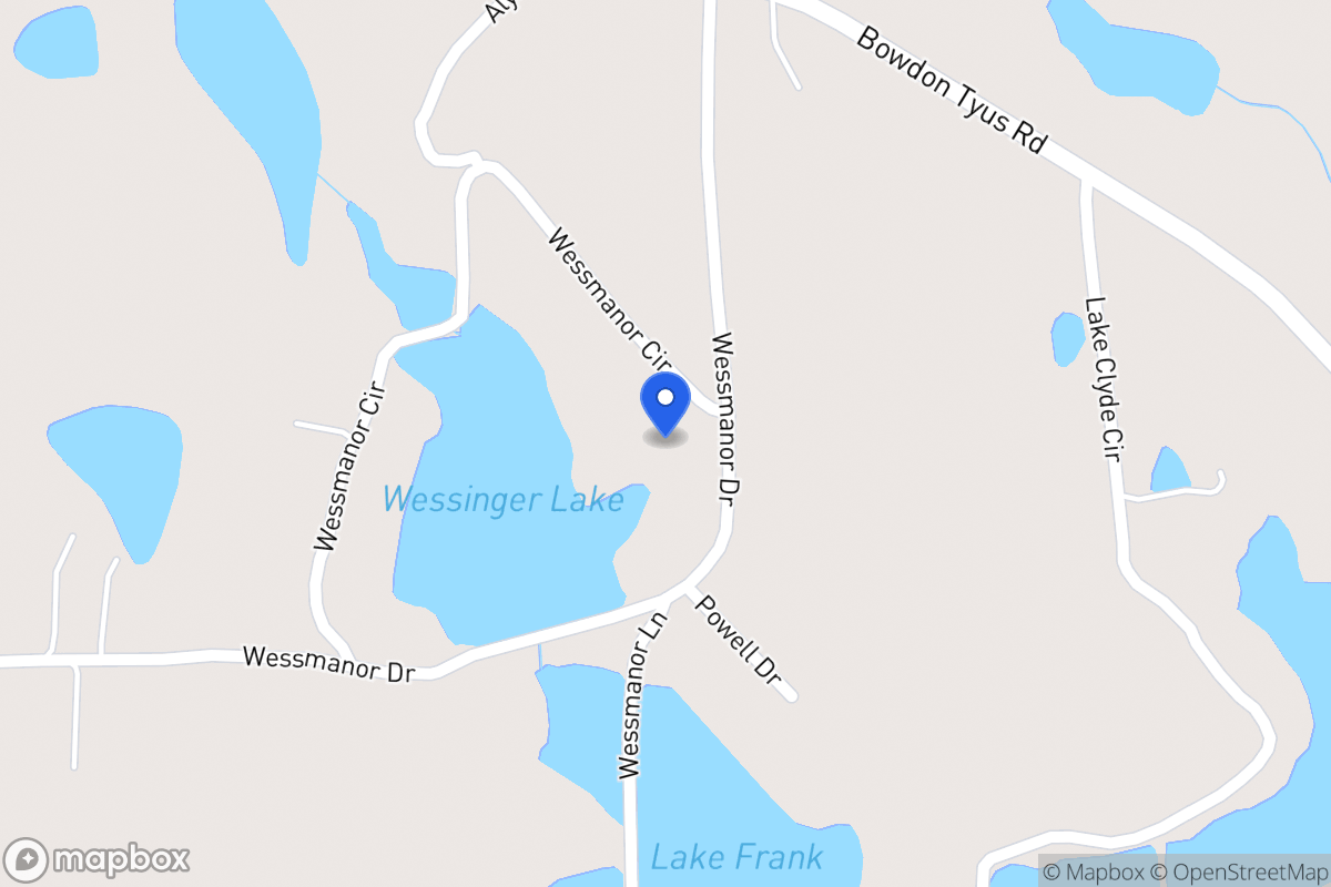 Map of 231 Wessmanor Cir