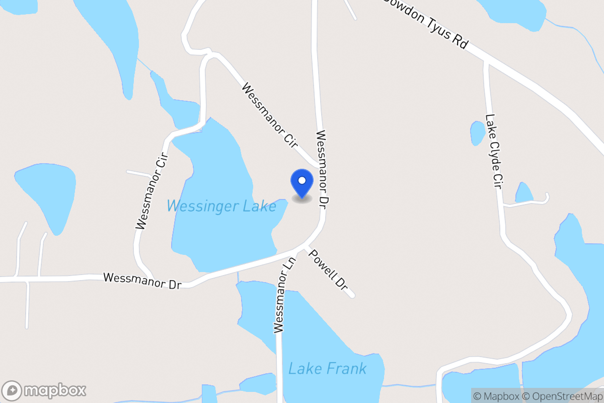 Map of 251 Wessmanor Cir