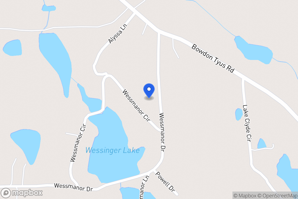 Map of 372 Wessmanor Cir
