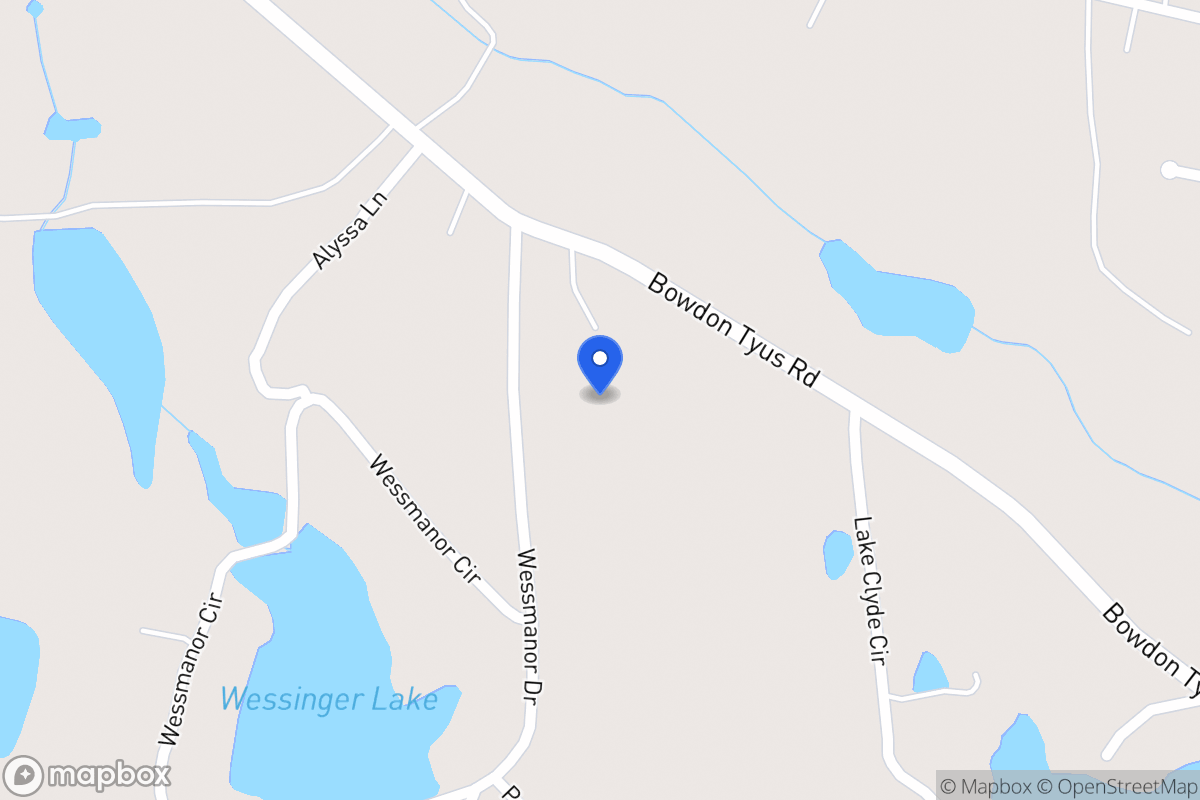 Map of 395 Wessmanor Dr