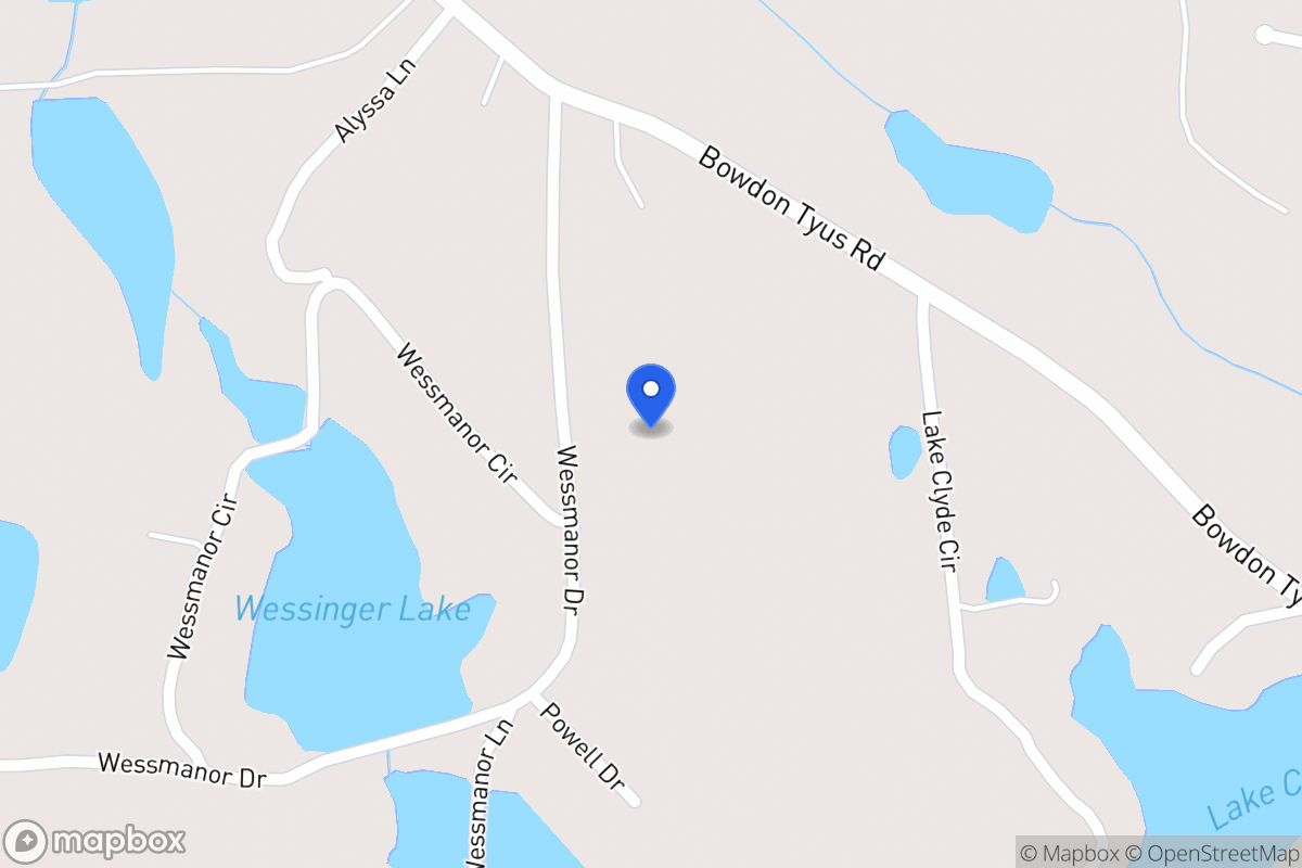 Map of 349 Wessmanor Dr