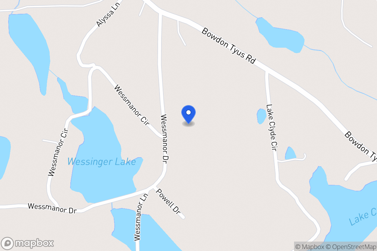 Map of 335 Wessmanor Dr