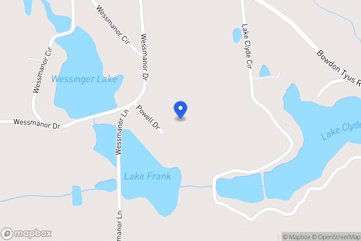 Map of 60 Powell Dr