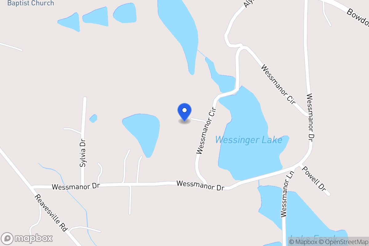 Map of 60 Wessmanor Cir