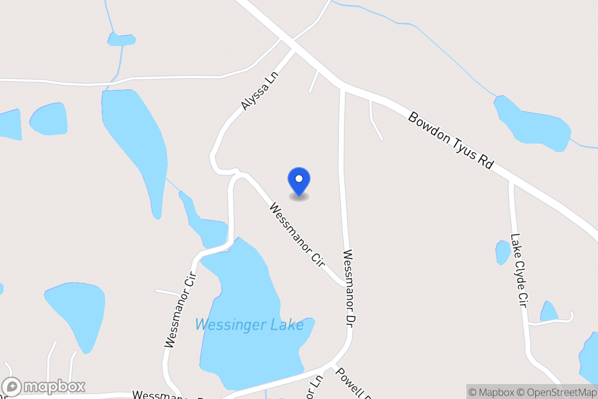Map of 180 Wessmanor Cir