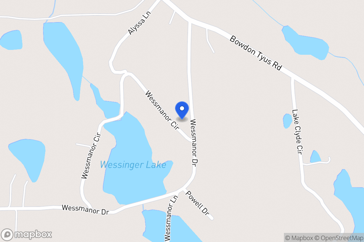 Map of 344 Wessmanor Dr