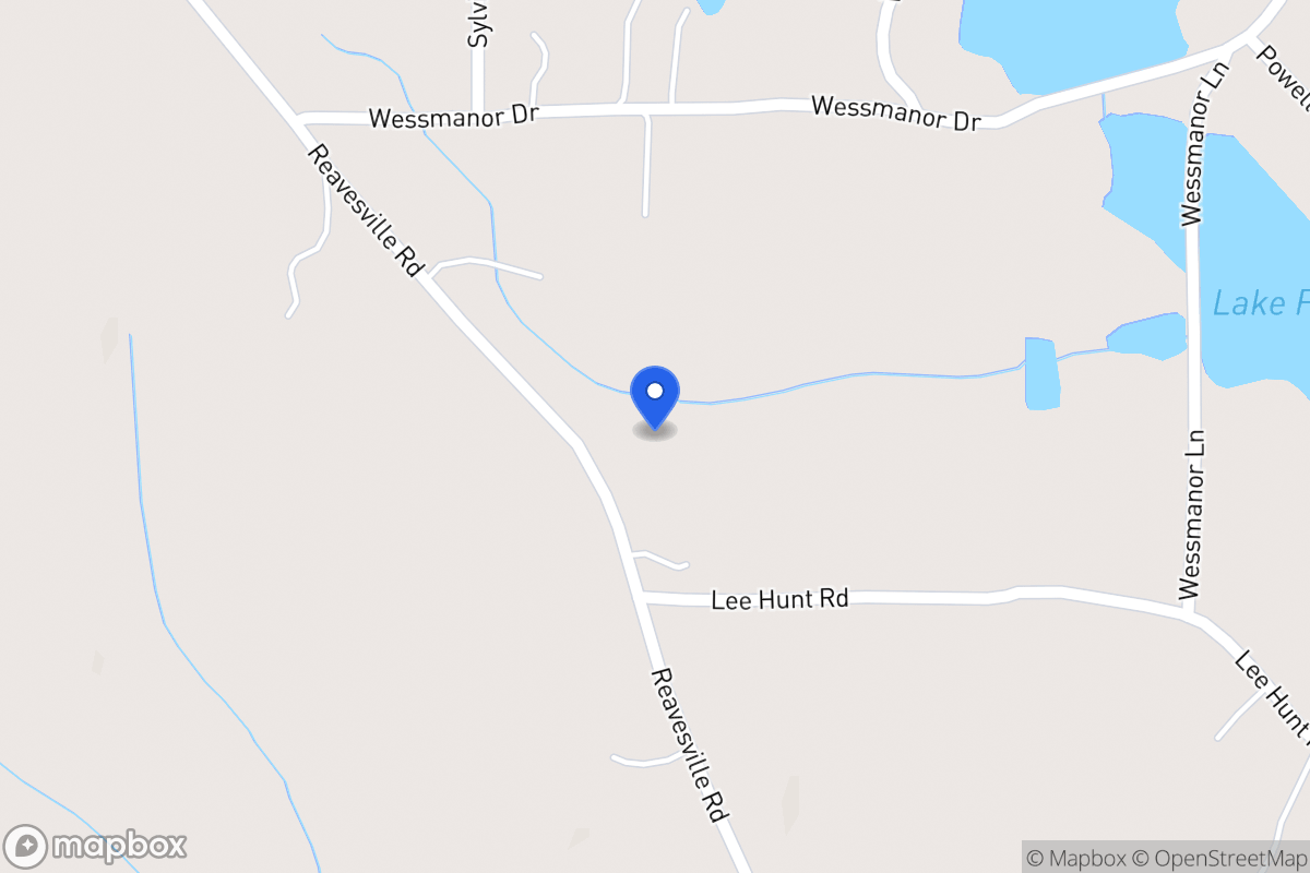 Map of 278 Reavesville Rd