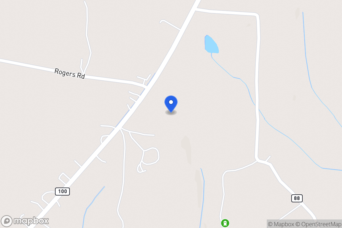 Map of 1308 S 100 Hwy