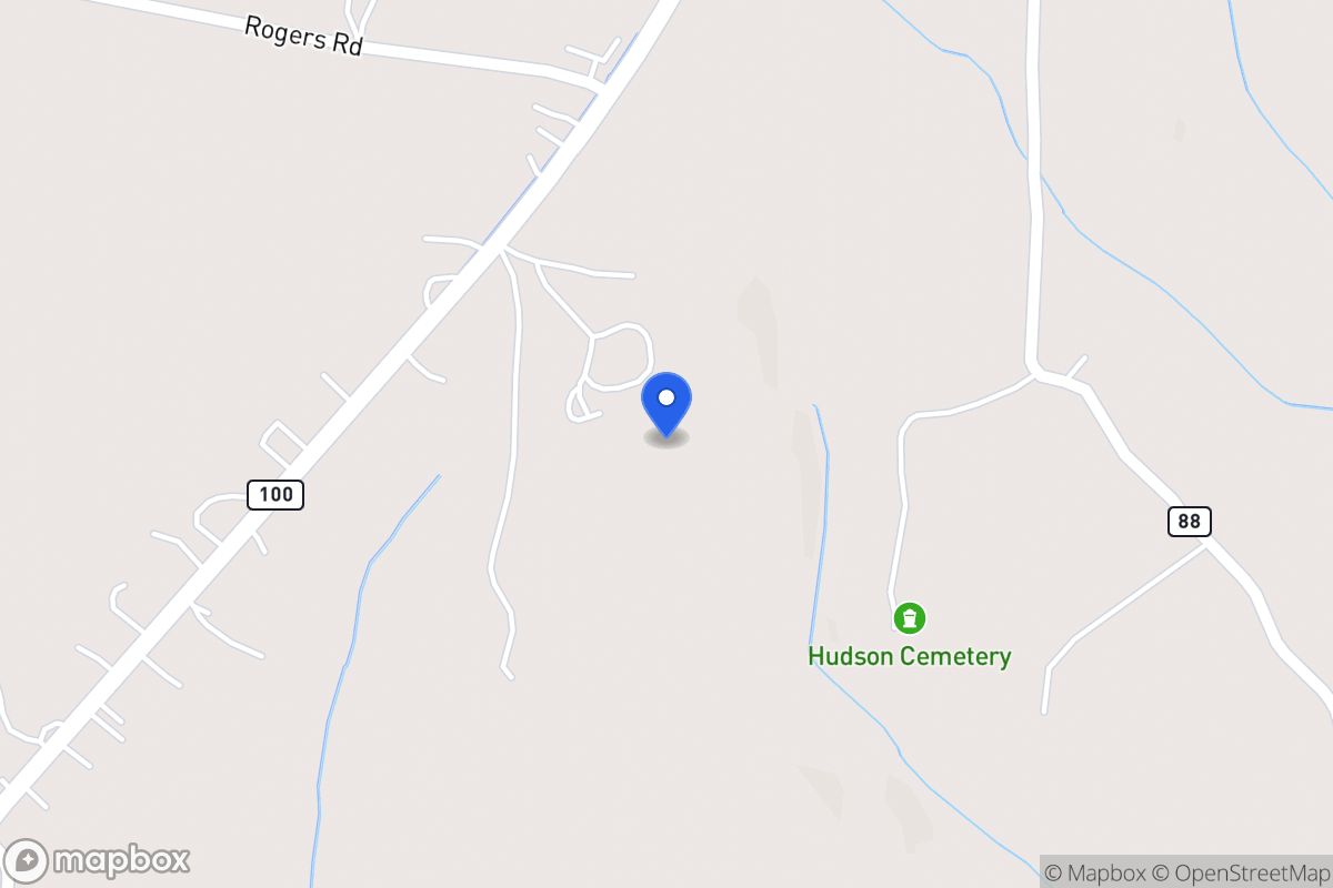 Map of 1310 S 100 Hwy
