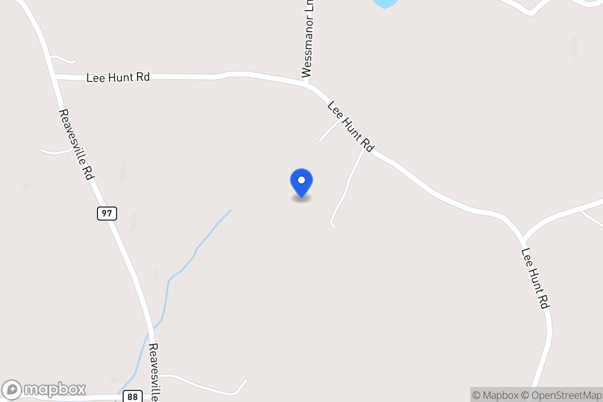Map of 191 Lee Hunt Rd