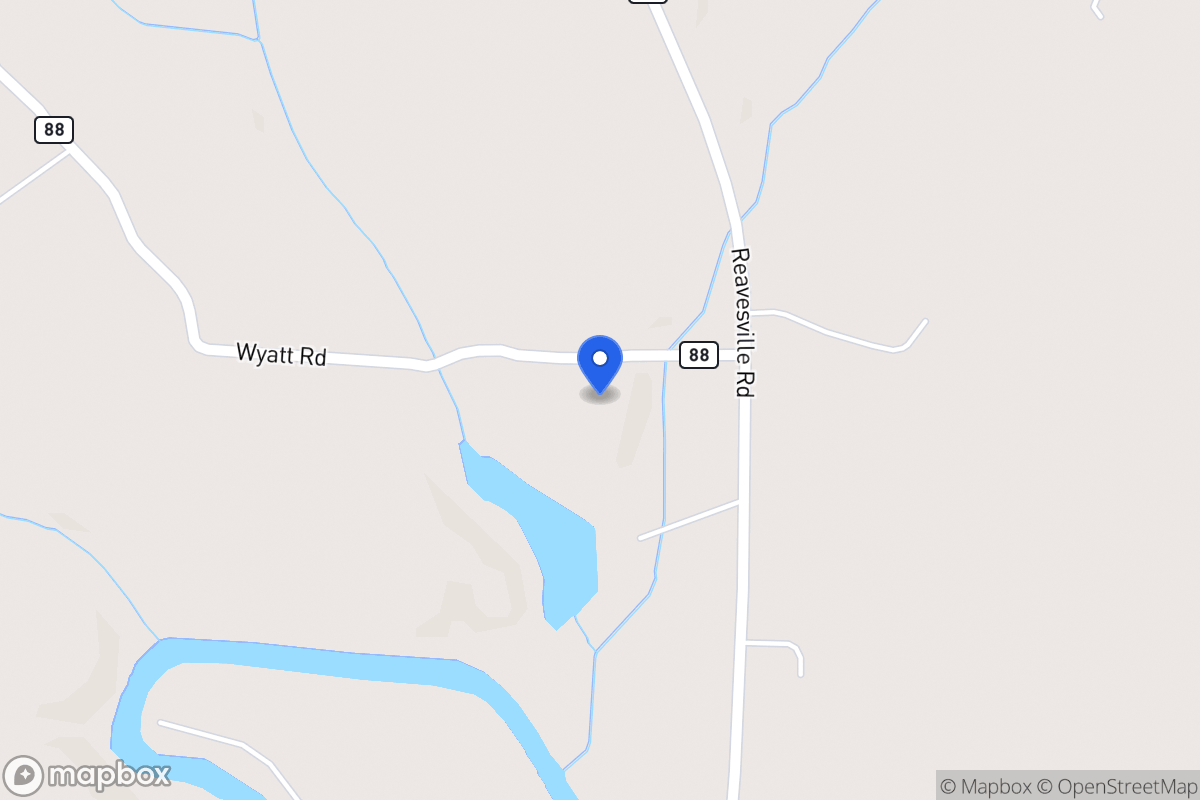 Map of 535 Wyatt Rd