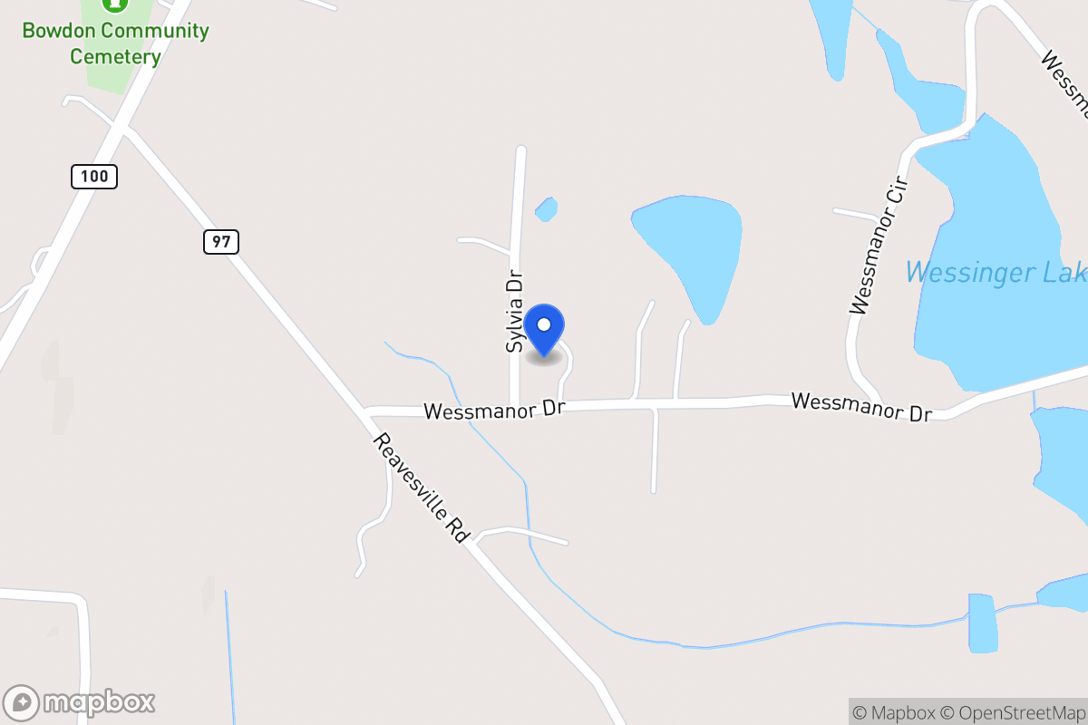Map of Sylvia Dr