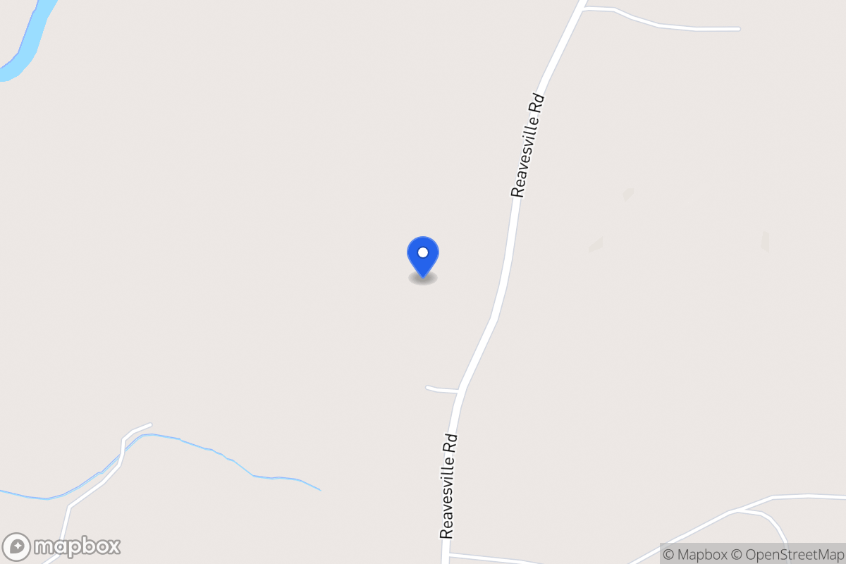 Map of 1137 Reavesville Rd