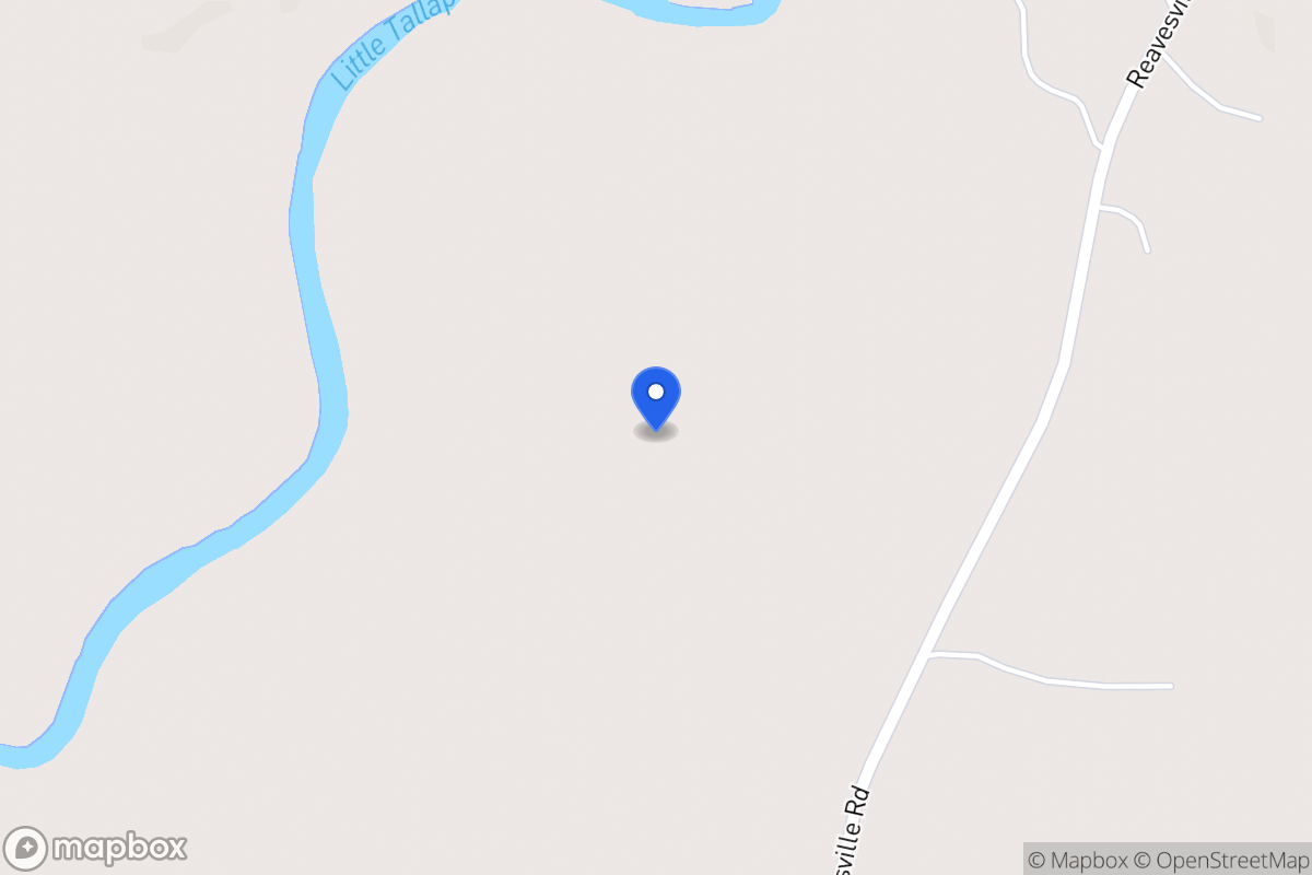 Map of Reavesville Rd