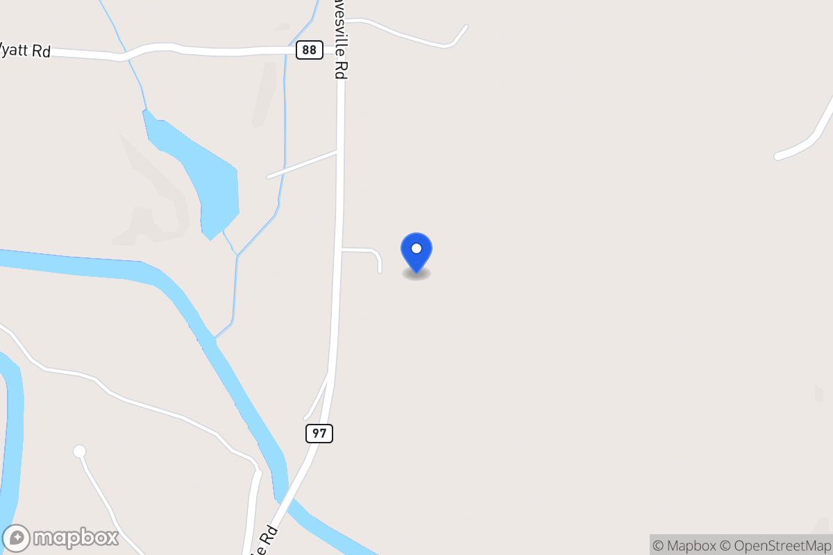 Map of 624 Reavesville Rd