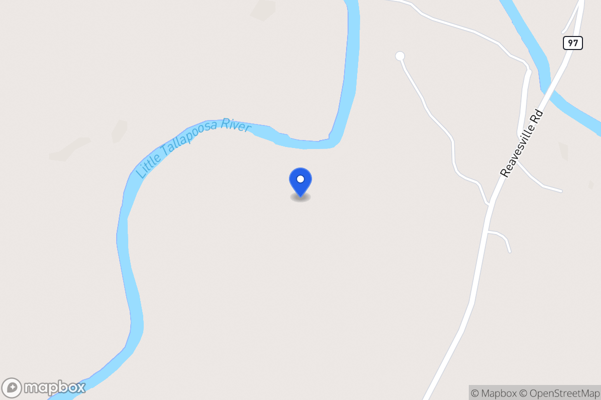 Map of 835 Reavesville Rd