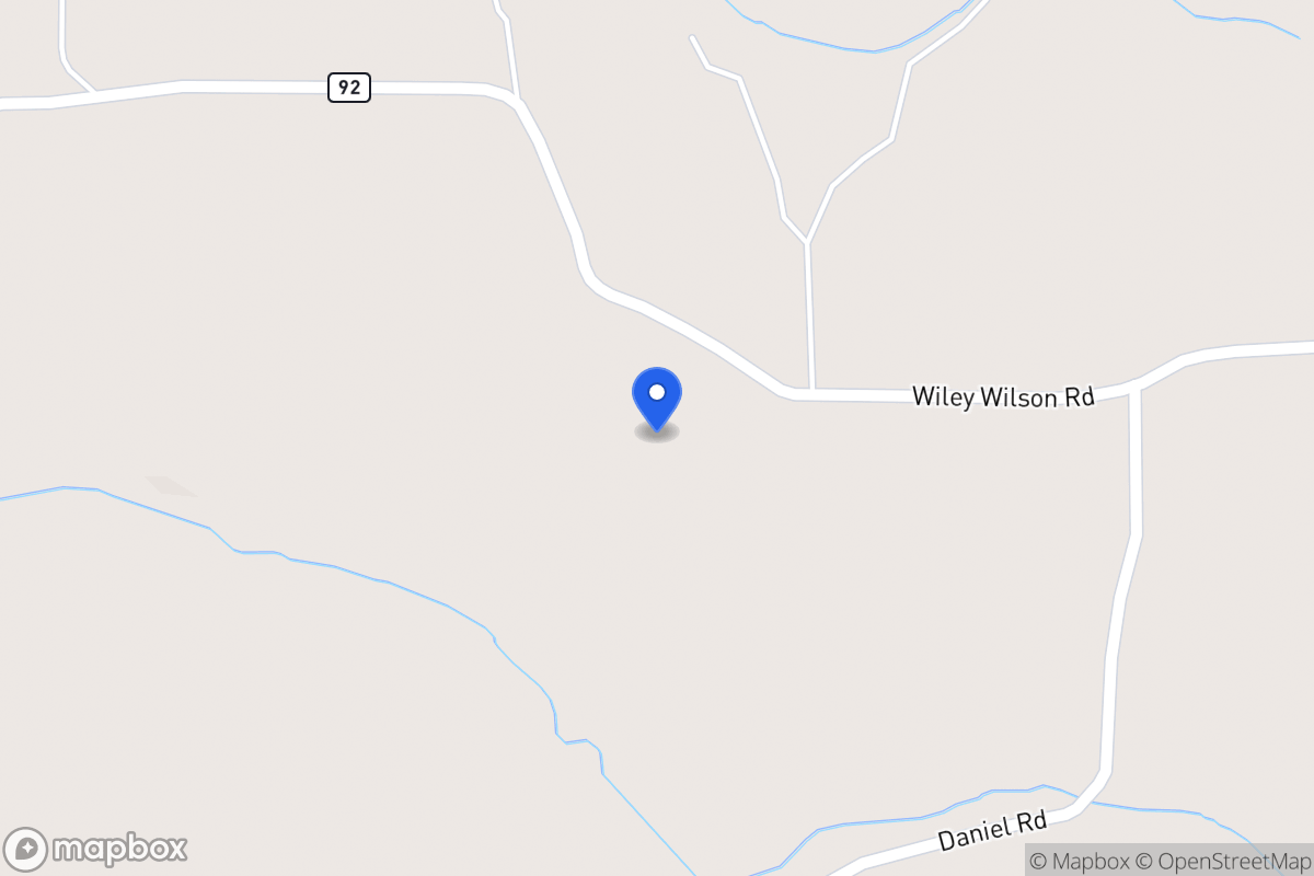 Map of 647 Wiley Wilson Rd