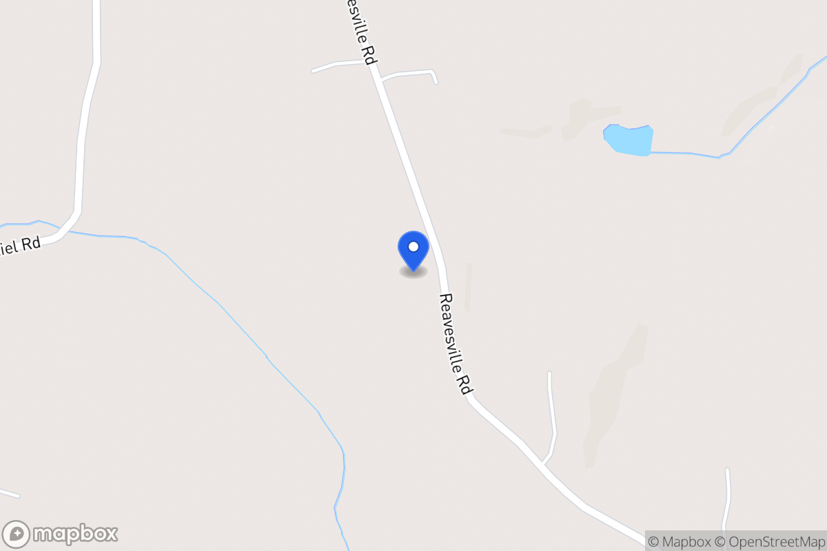 Map of 1541 Reavesville Rd