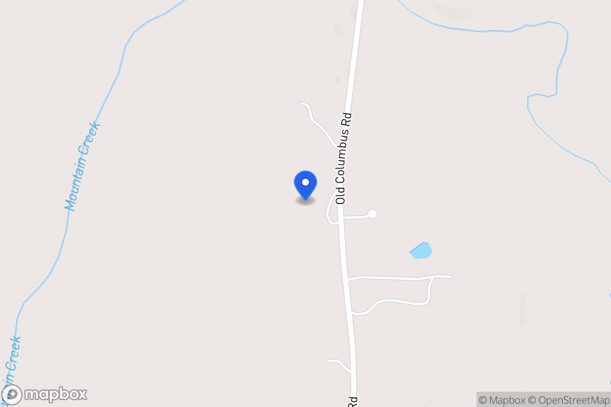 Map of 1335 Old Columbus Rd