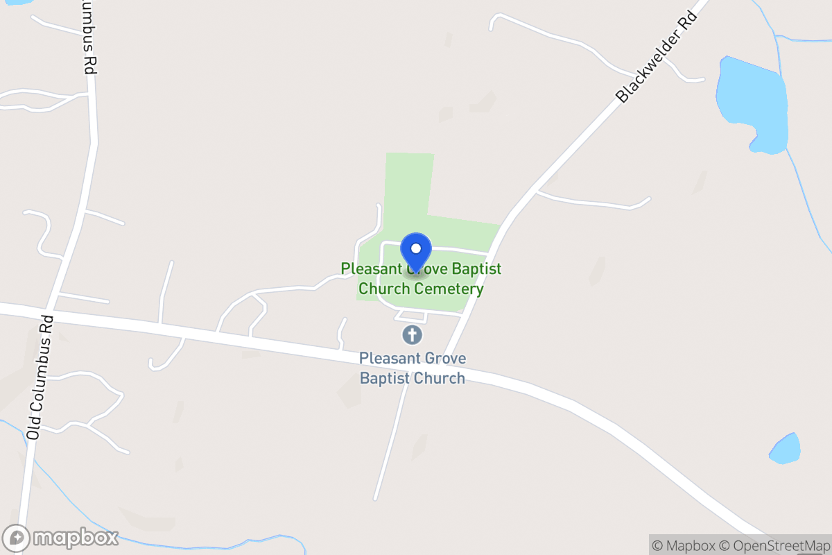 Map of 741 Blackwelder Rd