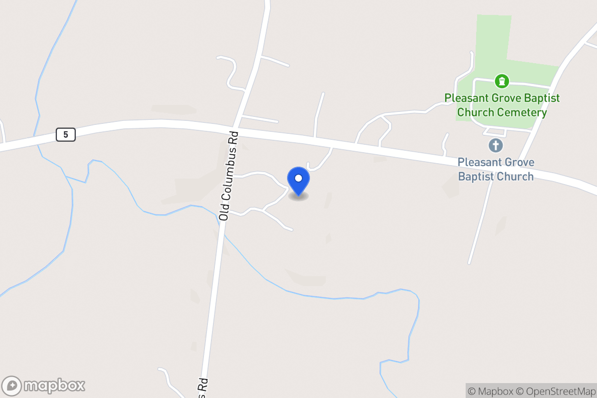 Map of 1130 Old Columbus Rd