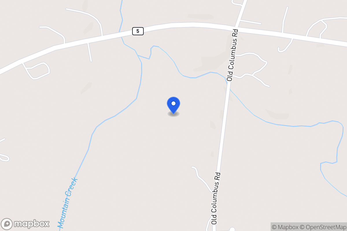 Map of 1295 Old Columbus Rd