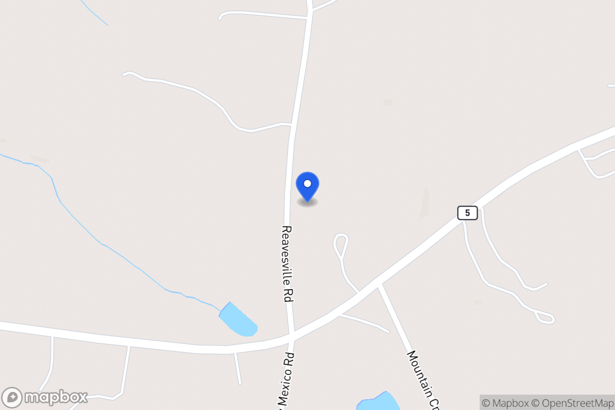 Map of 1846 Reavesville Rd