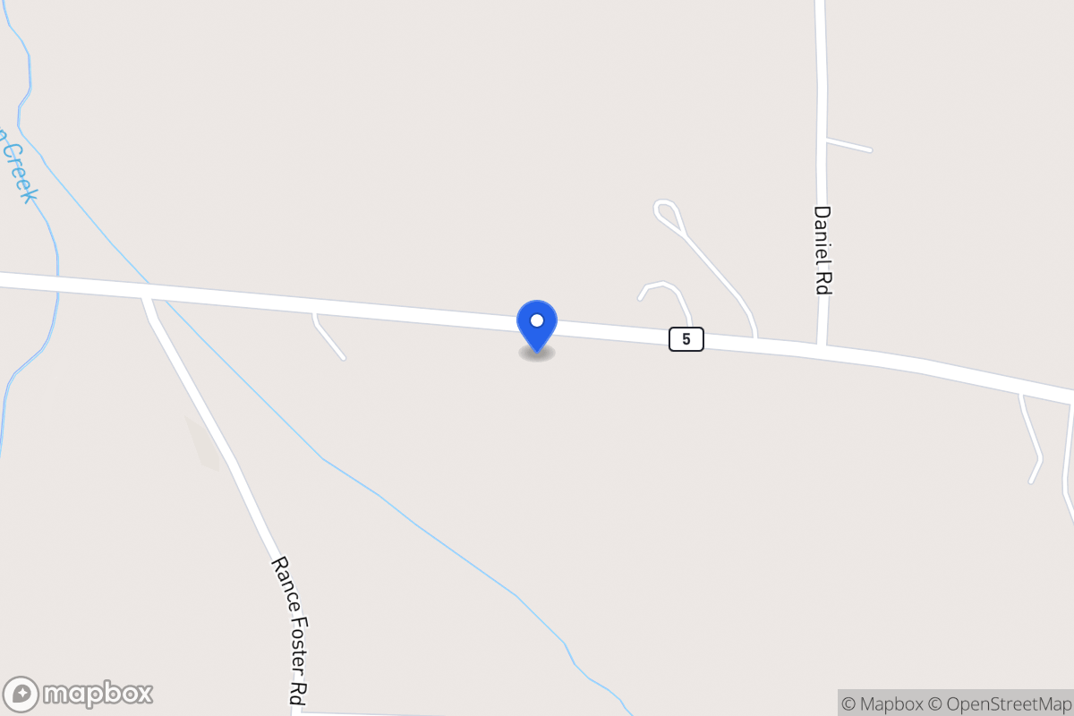 Map of 4576 W 5 Hwy