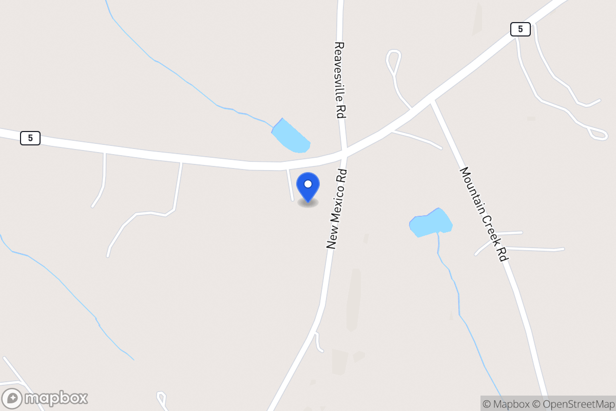 Map of 4034 W 5 Hwy