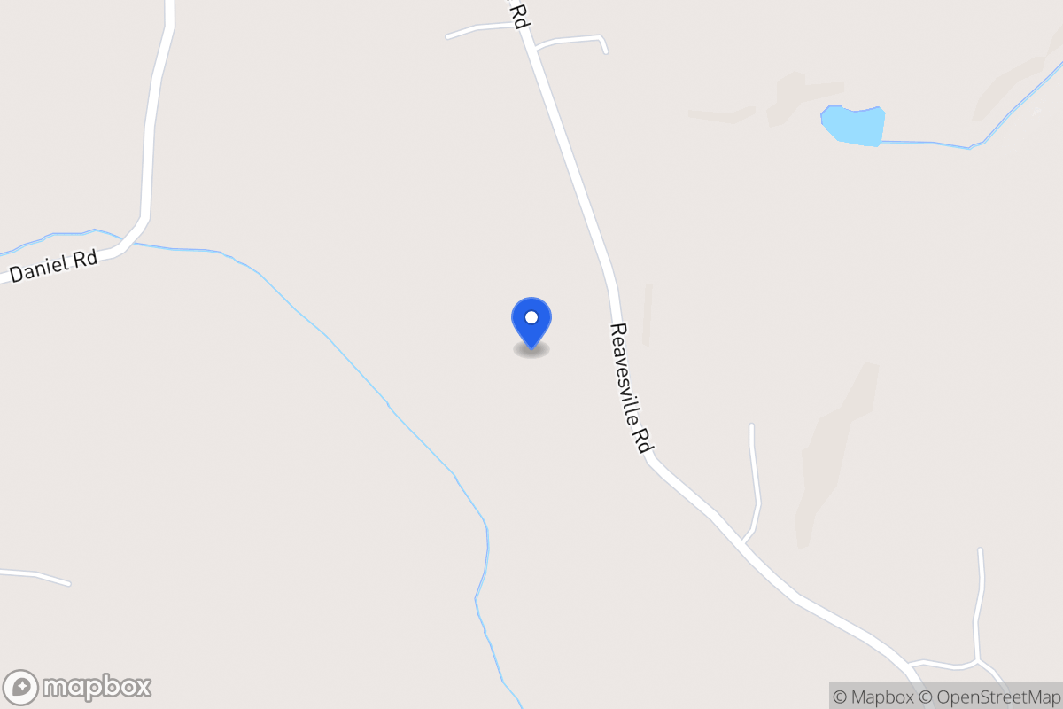 Map of 1553 Reavesville Rd