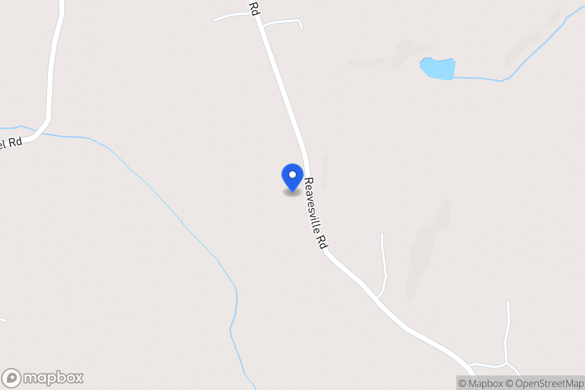 Map of 1555 Reavesville Rd