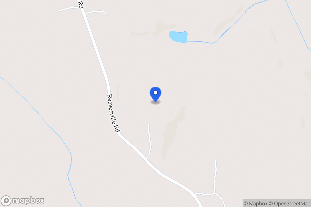 Map of 1556 Reavesville Rd