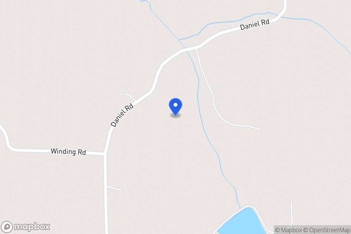 Map of Daniel Rd