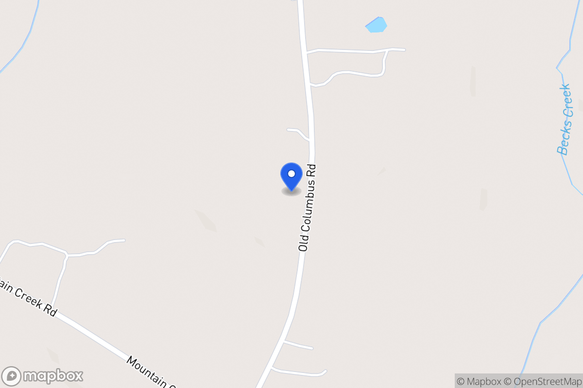 Map of 1473 Old Columbus Rd