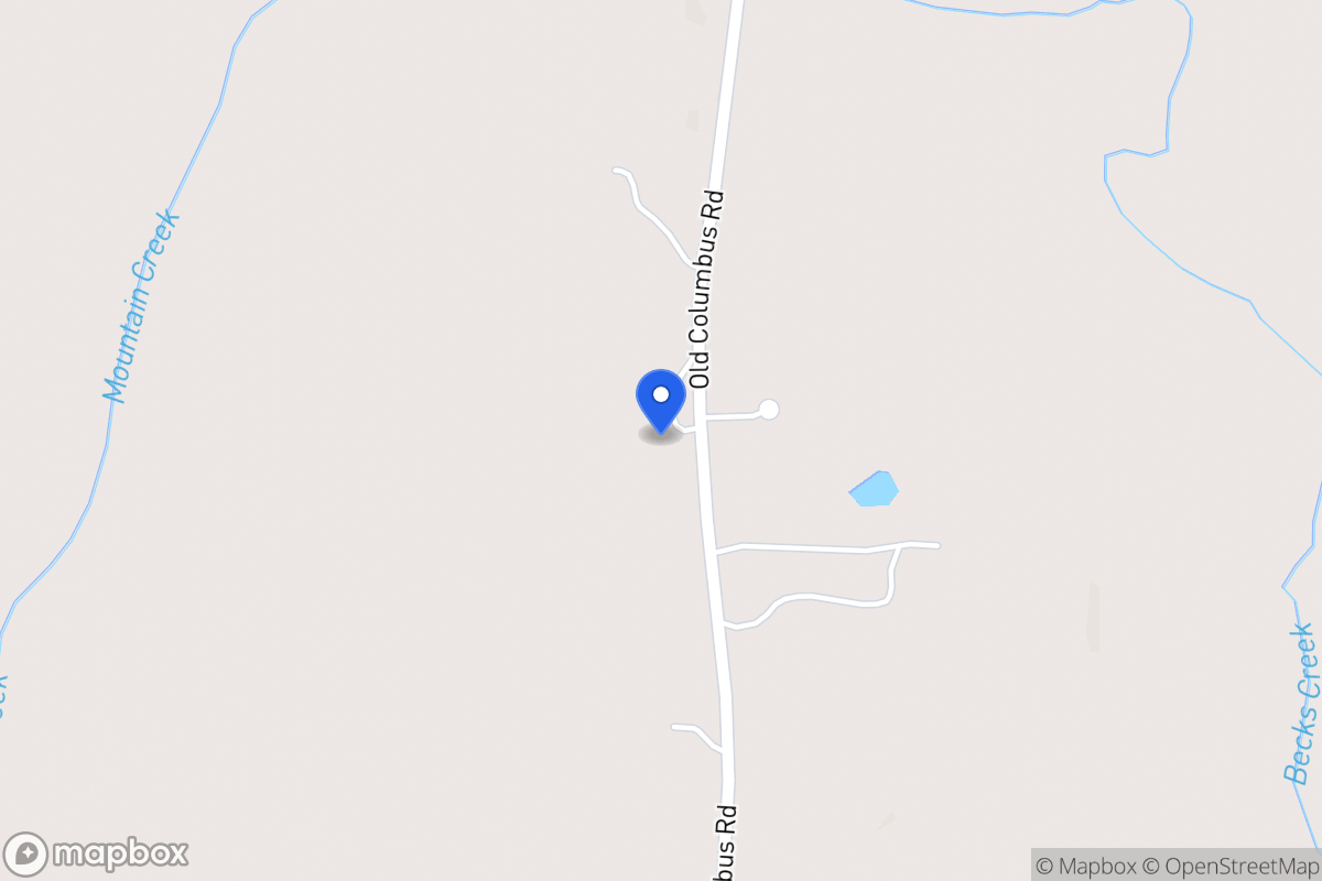 Map of 1331 Old Columbus Rd