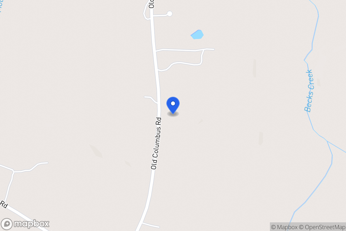 Map of 1450 Old Columbus Rd